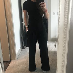 Vince black trousers size 2